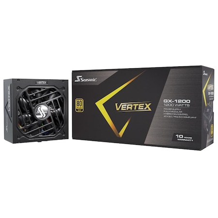 Seasonic Vertex GX-1200 ATX3.0 1200W 80 Plus Gold Fully Modular Power Supply VERTEX1200G